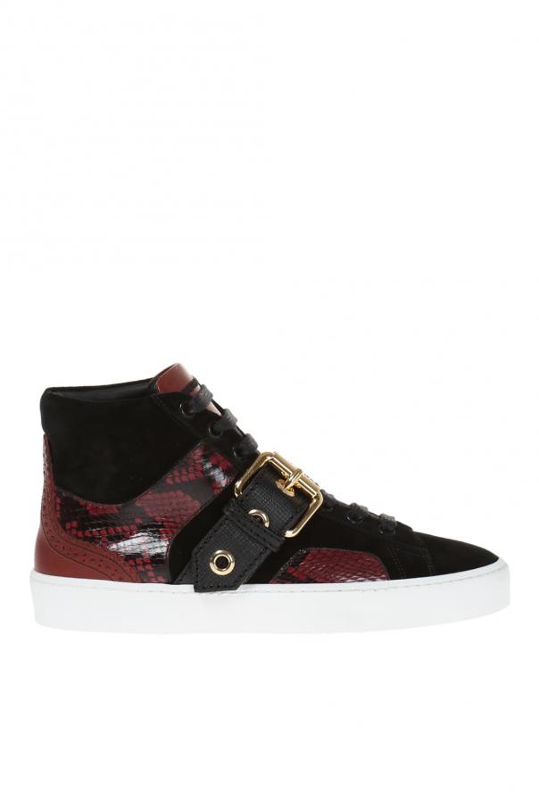 burberry sneakers kids bordeaux